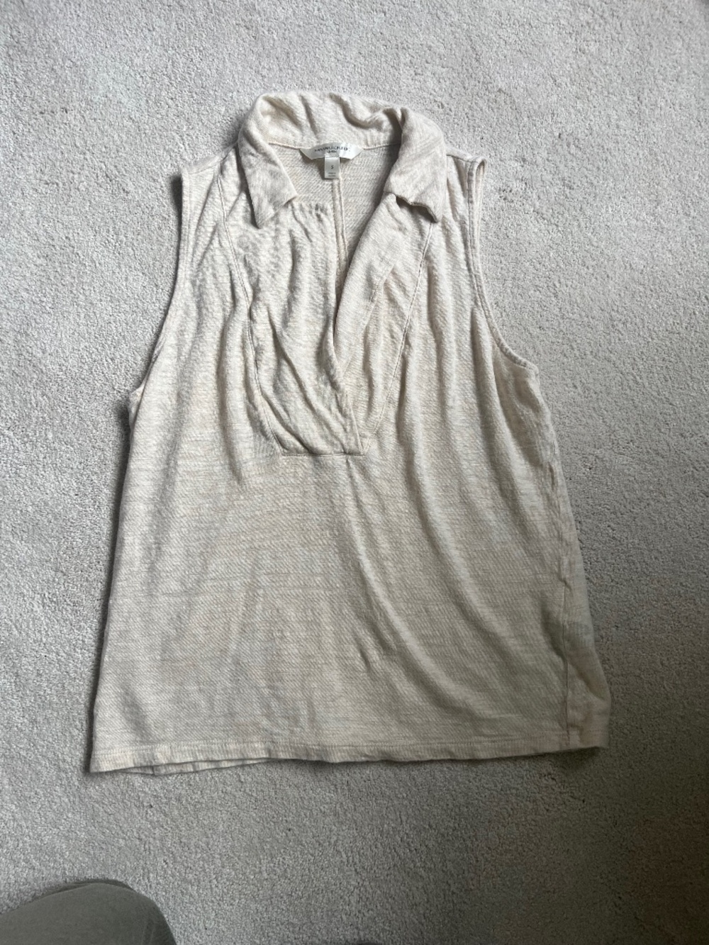 Banana Republic linen top Sz S